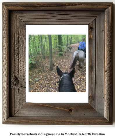 family horseback riding near me in Mocksville, North Carolina